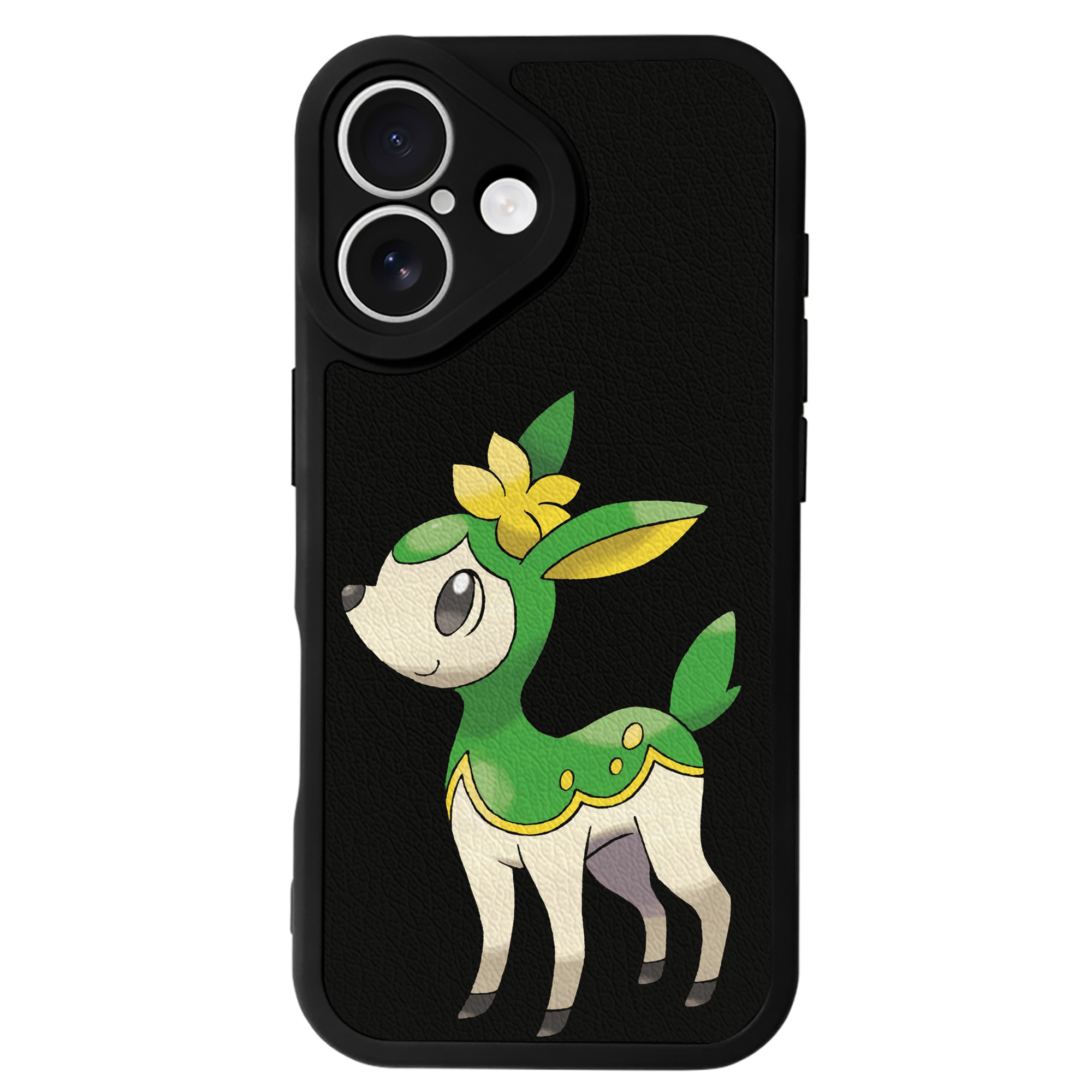 （画像用） ポケットモンスター Pokémon 【iPhone 16シリーズ対応】シリコンスマホケース（レザー調） 材質：シリコン
